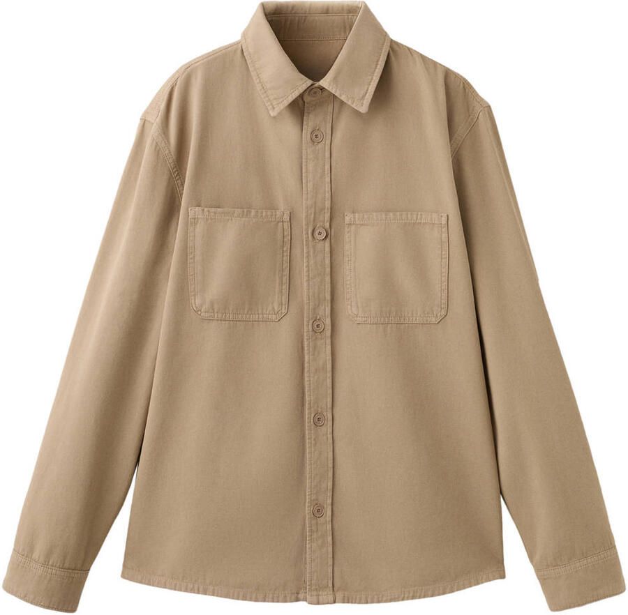 Mango Man overshirt beige