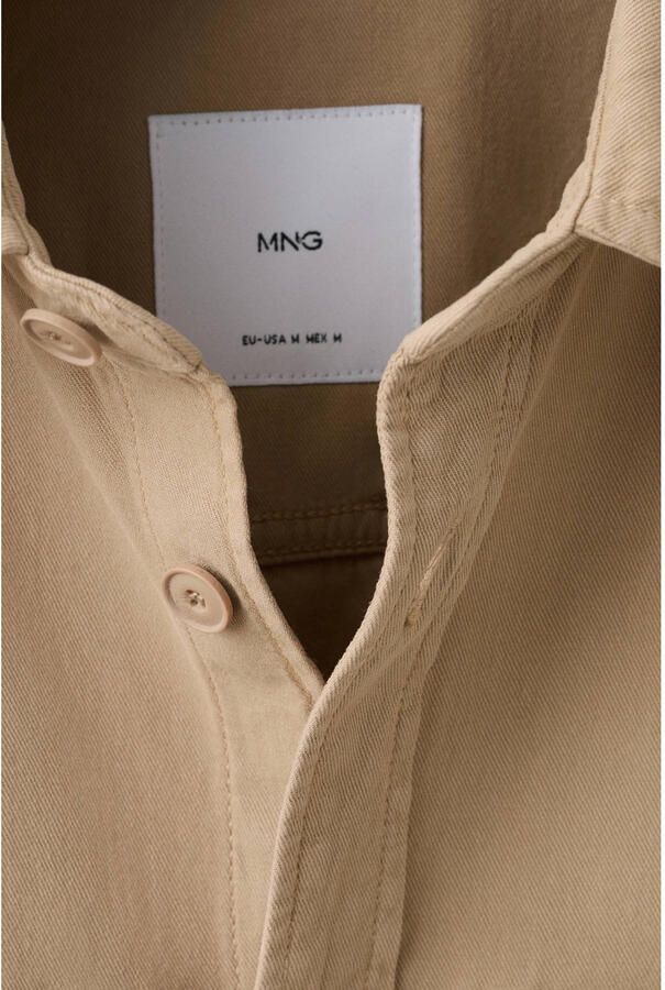 Mango Man overshirt beige - Foto 2