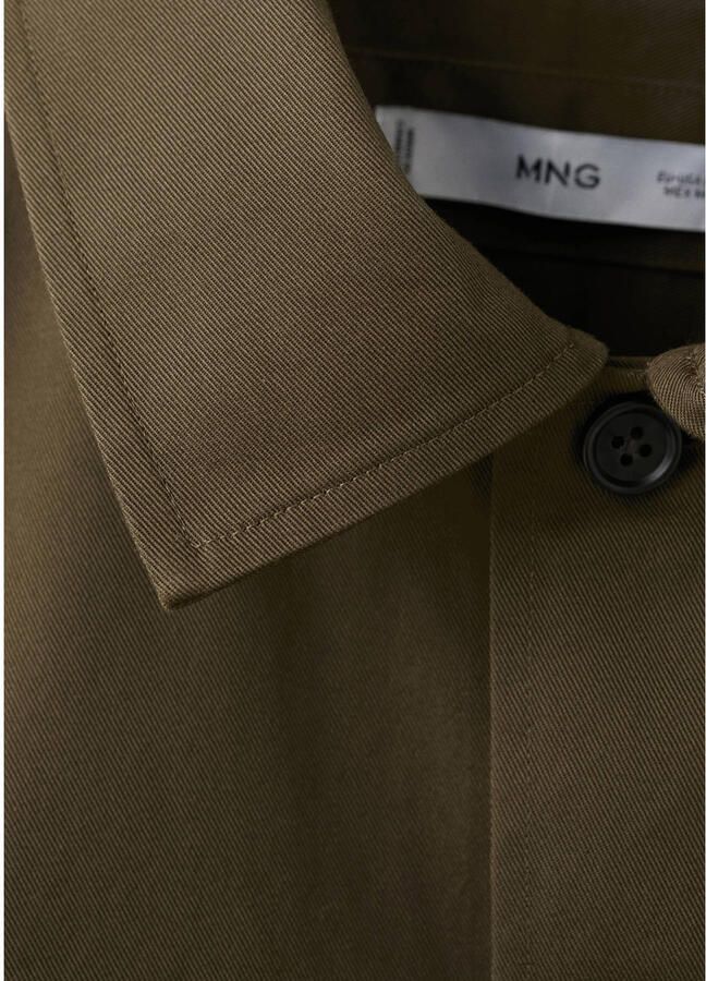 Mango Man overshirt bruin - Foto 2