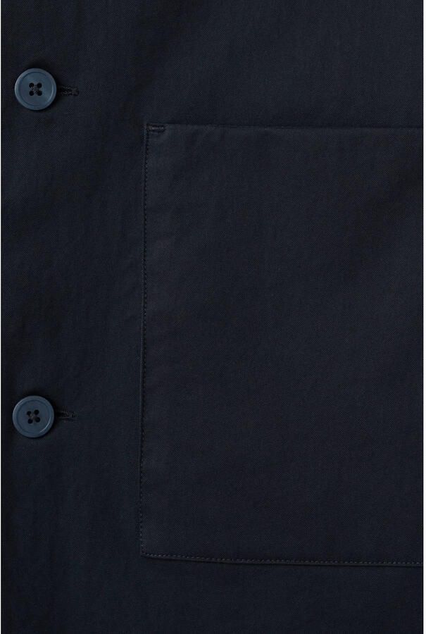 Mango Man overshirt donkerblauw - Foto 2