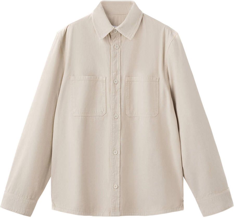 Mango Man overshirt ecru
