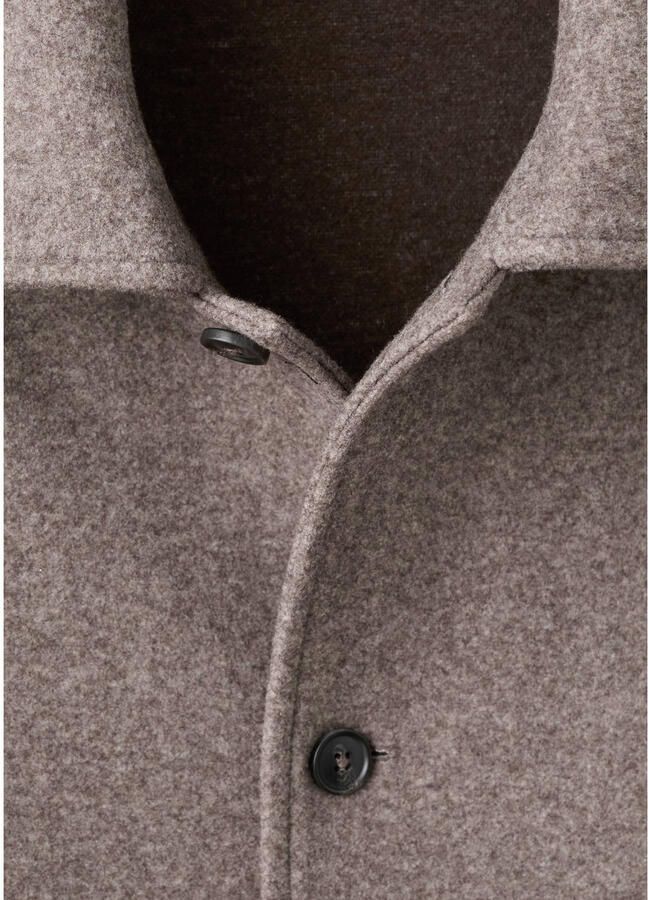 Mango Man overshirt lichtbruin - Foto 2