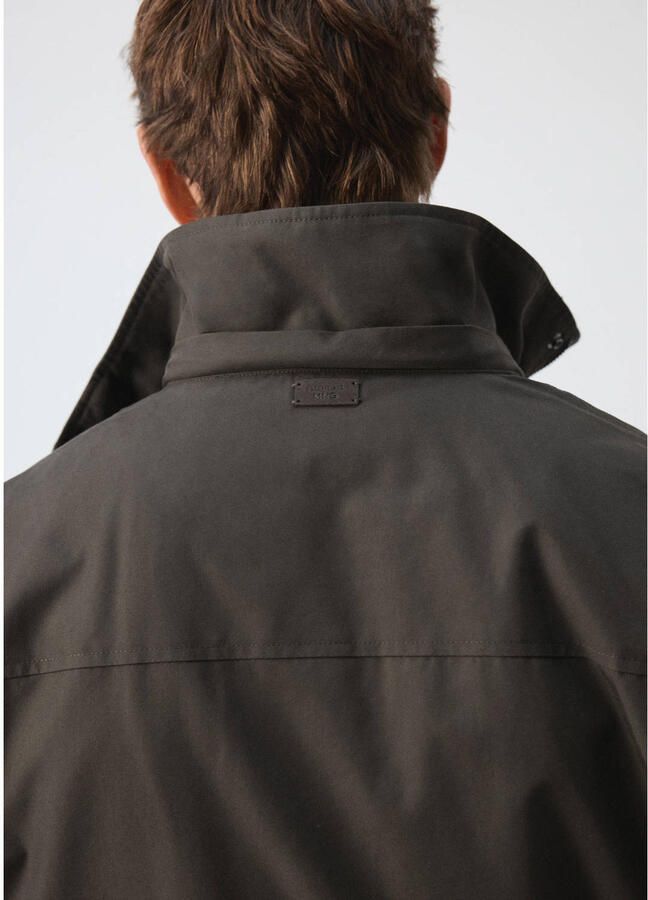 Mango Man parka bruin - Foto 3