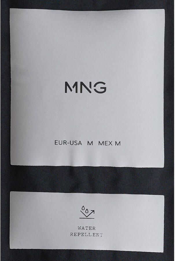 Mango Man parka donkerblauw