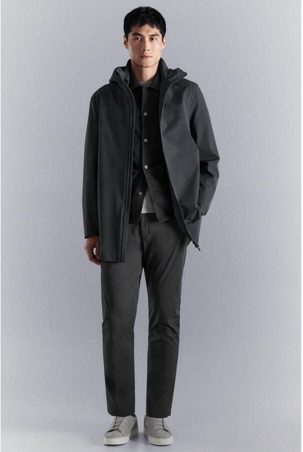 Mango Man parka grijs - Foto 2