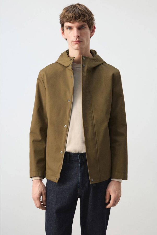 Mango Man parka kaki - Foto 2