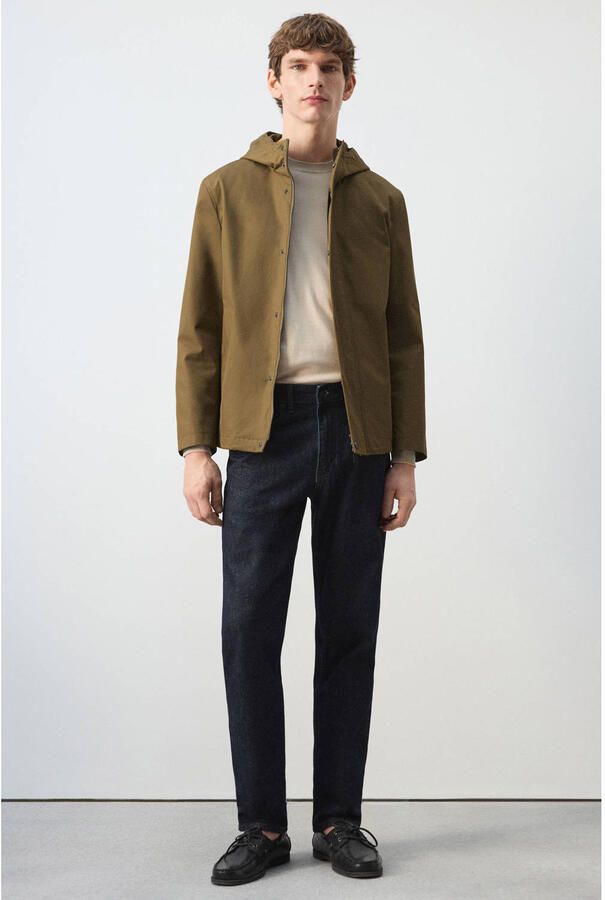 Mango Man parka kaki