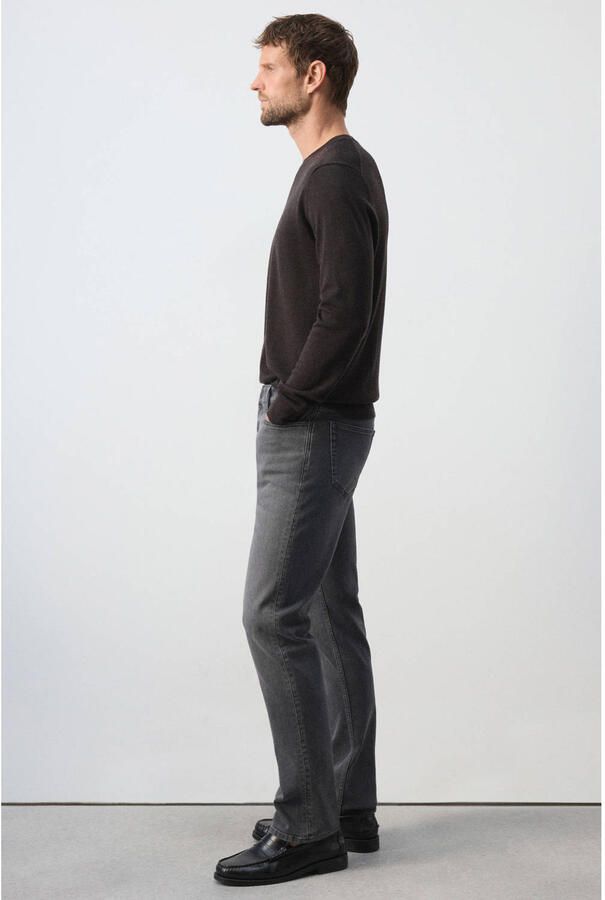 Mango Man Patrick slim fit jeans changeant grijs - Foto 3