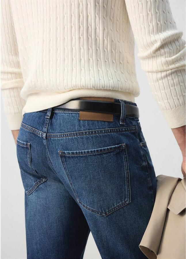 Mango Man regular fit jeans blauw - Foto 2