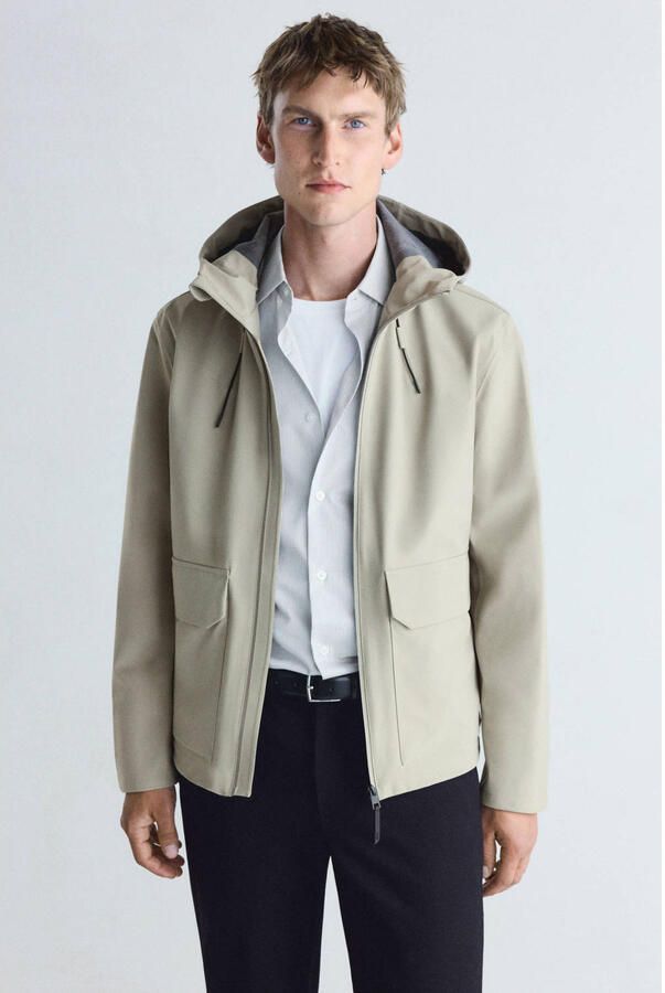 Mango Man regenjas beige