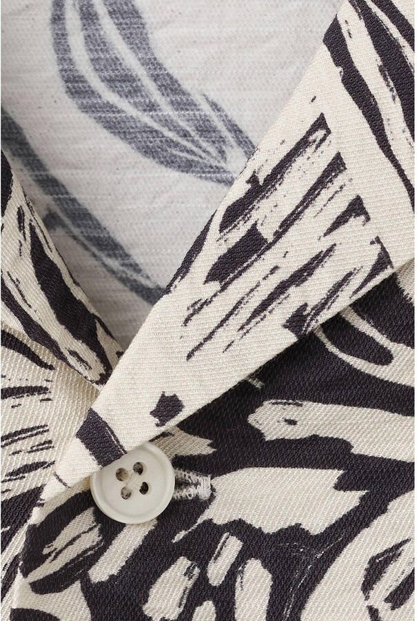 Mango Man regular casual overhemd beige - Foto 2
