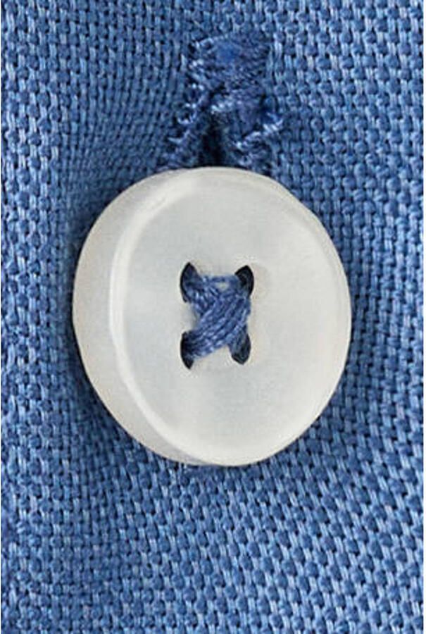 Mango Man regular casual overhemd blauw - Foto 3