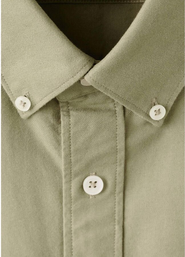 Mango Man Regular casual overhemd groen - Foto 2