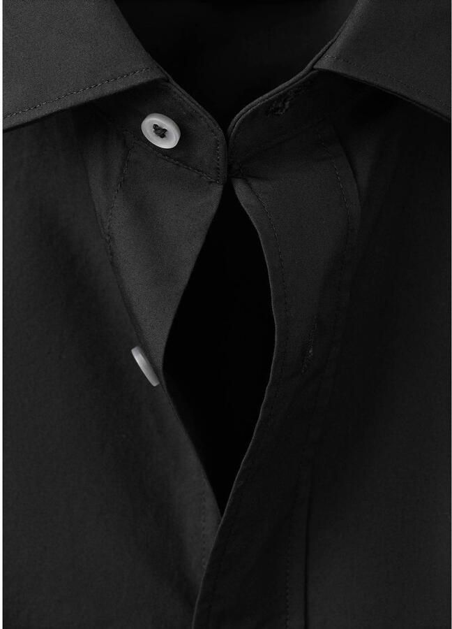 Mango Man Regular casual overhemd zwart - Foto 2