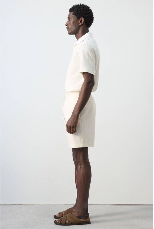 Mango Man regular casual short ecru - Foto 2