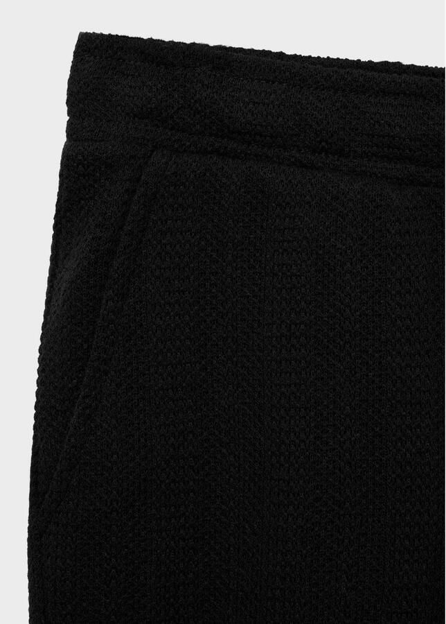 Mango Man regular casual short zwart - Foto 2