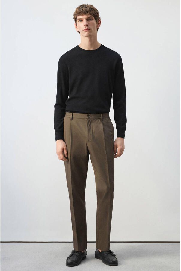 Mango Man regular chino bruin - Foto 2