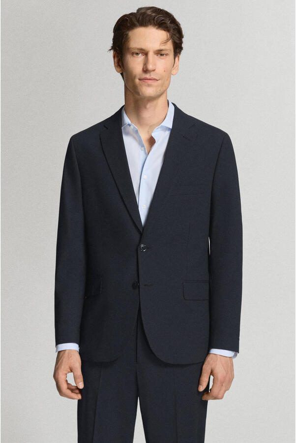 Mango Man regular fit colbert marine