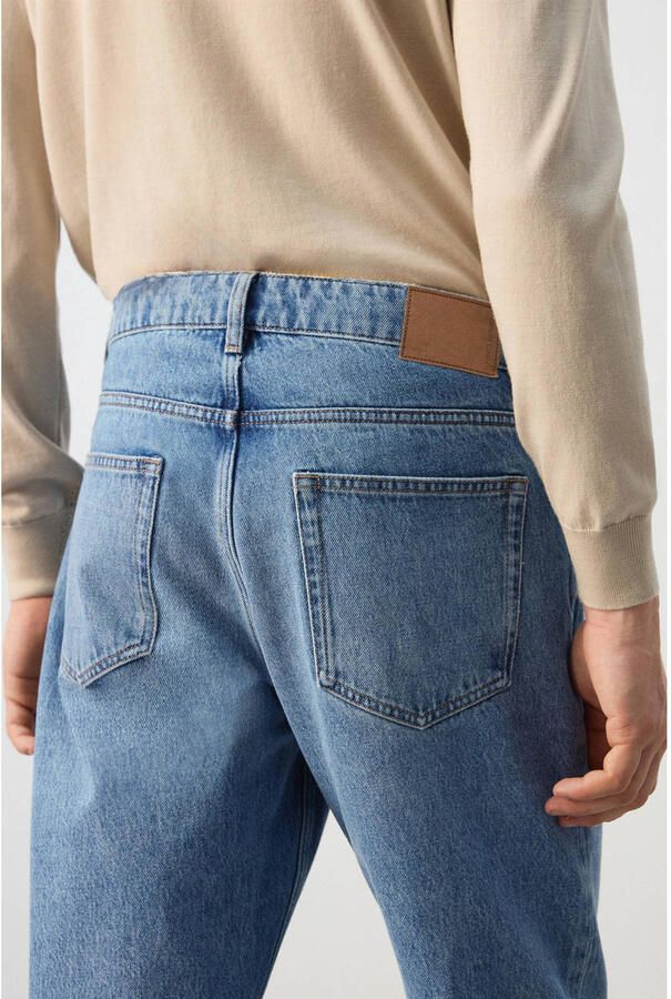 Mango Man regular fit jeans blauw - Foto 2