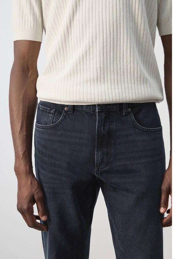 Mango Man regular fit jeans blauw - Foto 3