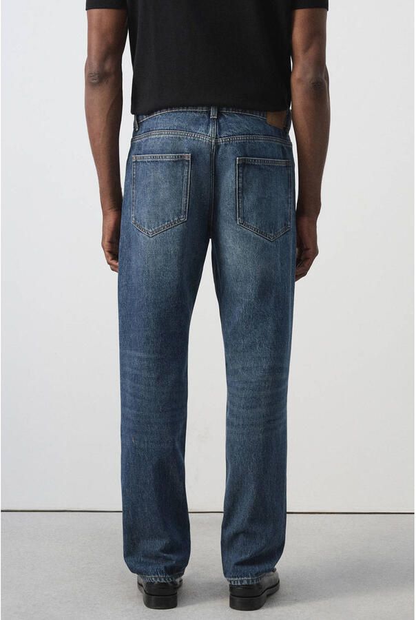 Mango Man regular fit jeans blauw - Foto 3