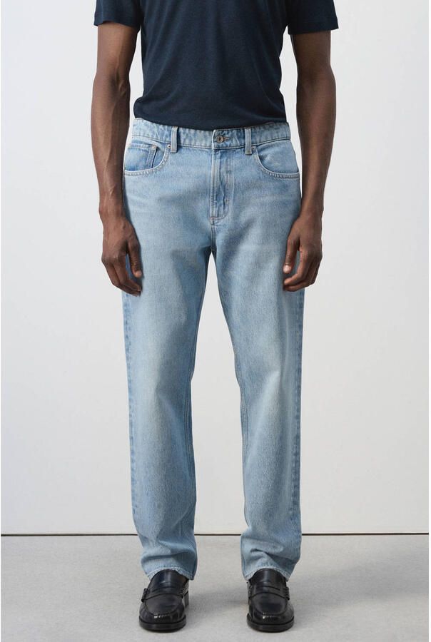 Mango Man regular fit jeans blauw