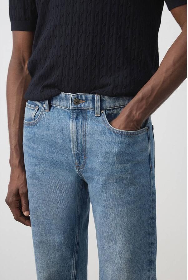 Mango Man regular fit jeans blauw - Foto 2