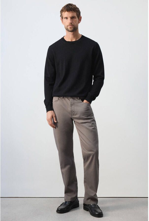 Mango Man regular fit jeans middengrijs - Foto 2