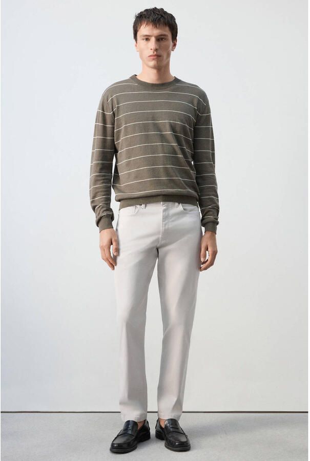 Mango Man regular fit jeans wit