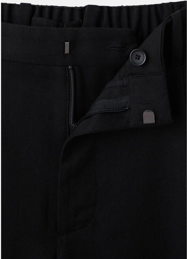 Mango Man regular fit pantalon zwart - Foto 2