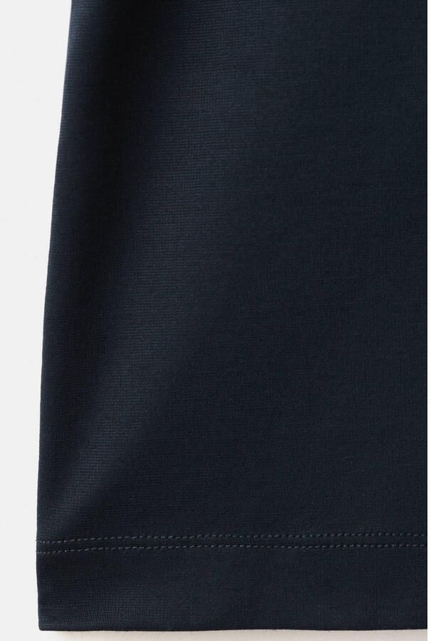 Mango Man regular fit polo donkerblauw - Foto 2