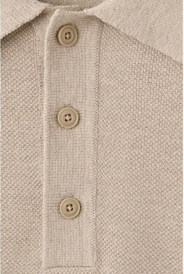 Mango Man regular fit polo lichtbeige - Foto 2