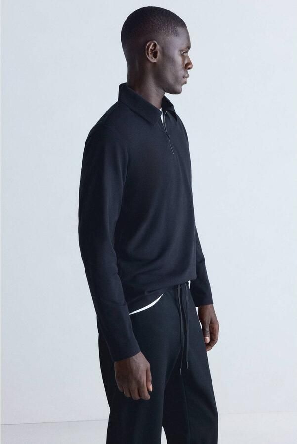 Mango Man regular fit polo marine - Foto 2