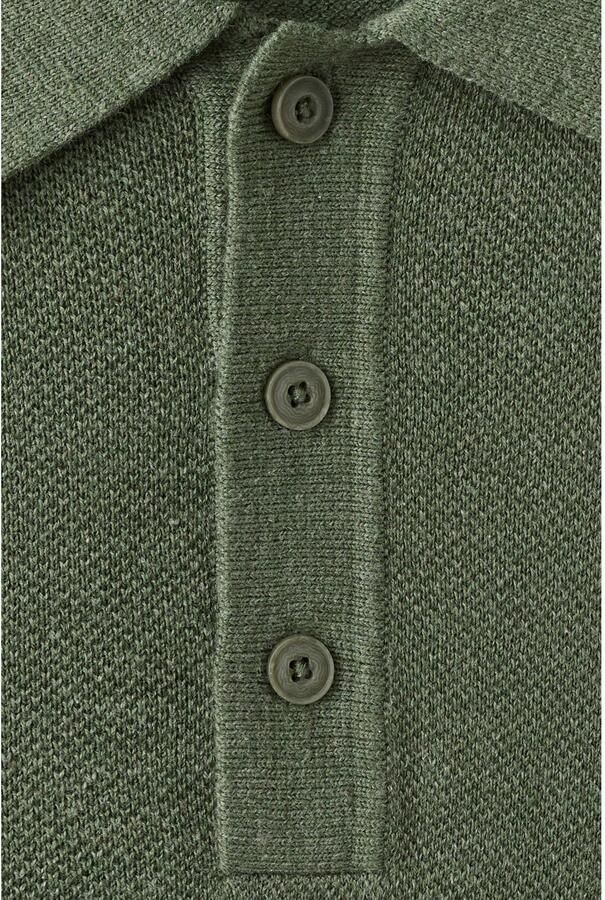 Mango Man regular fit polo middengroen - Foto 2