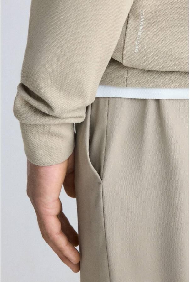 Mango Man regular fit sweater beige - Foto 3