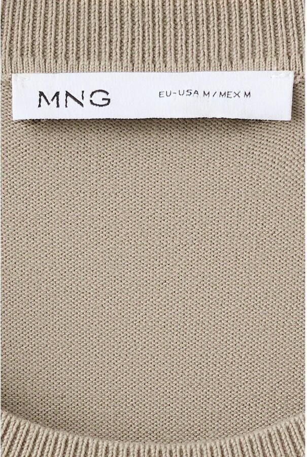 Mango Man regular fit T-shirt pastelbruin - Foto 2