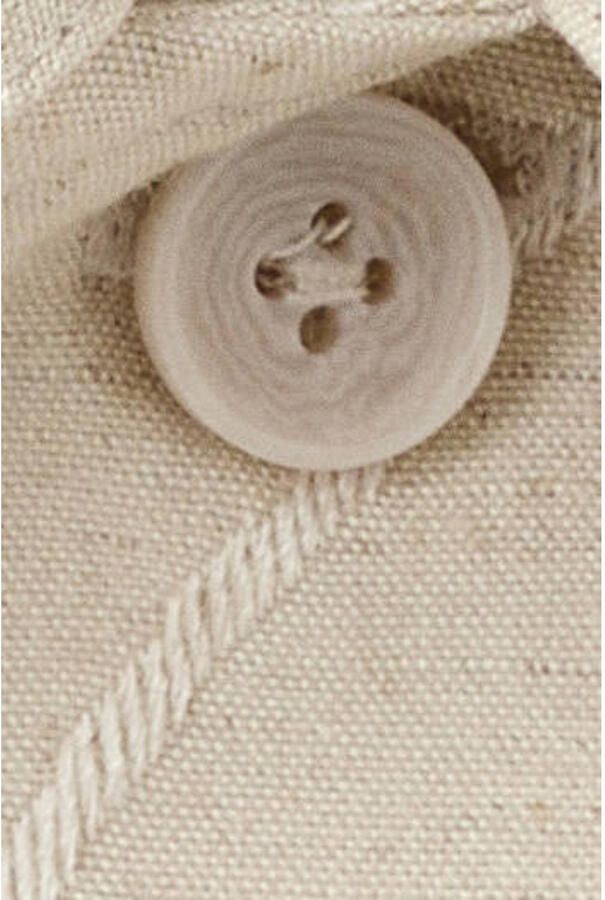 Mango Man regular gebloemd casual overhemd met linnen beige - Foto 3