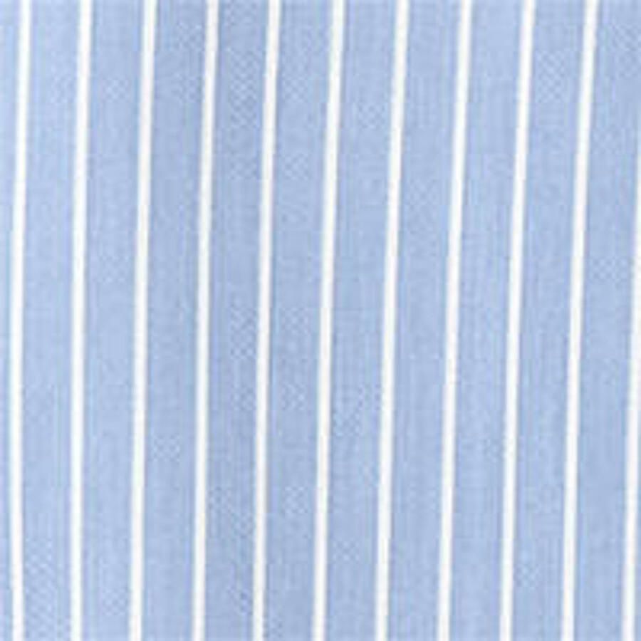 Mango Man Regular gestreepte casual overhemd blauw - Foto 2
