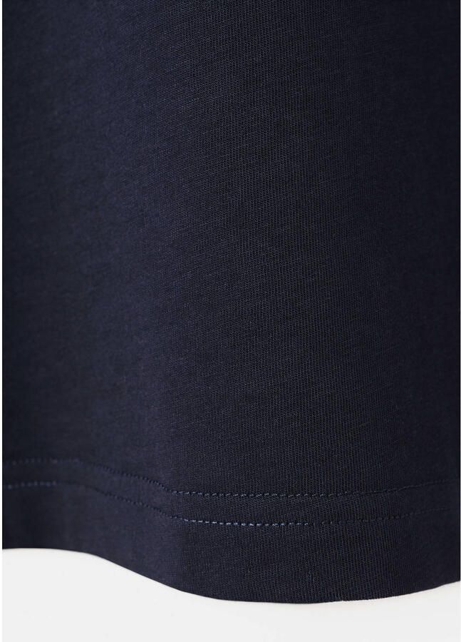Mango Man regular T-shirt donkerblauw - Foto 2