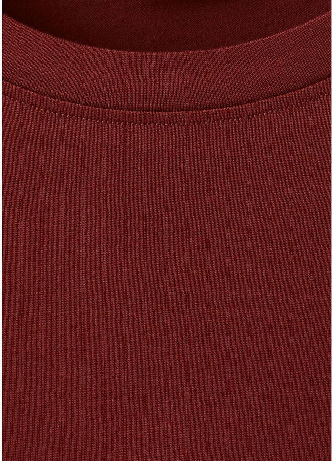Mango Man regular T-shirt donkerrood - Foto 3