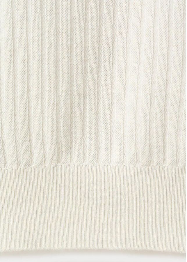 Mango Man regular T-shirt gebreid beige - Foto 2