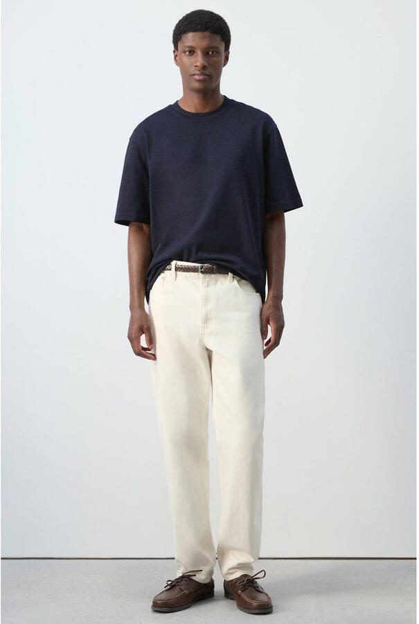 Mango Man relaxed fit T-shirt marine - Foto 2