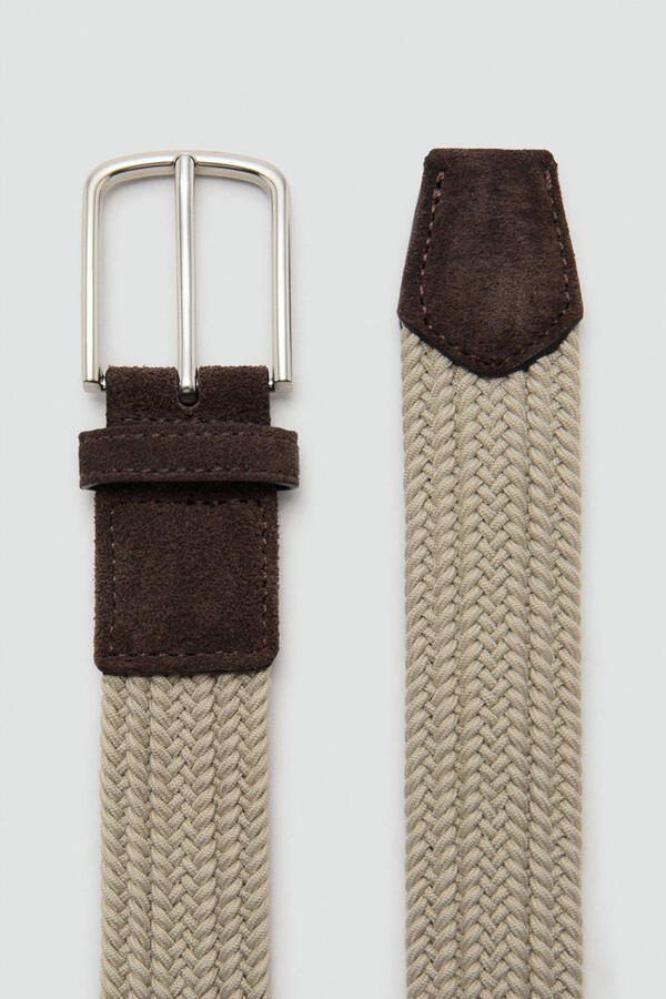 Mango Man riem beige - Foto 3