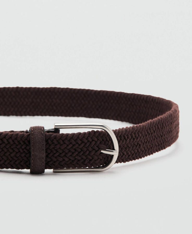 Mango Man riem bruin - Foto 2