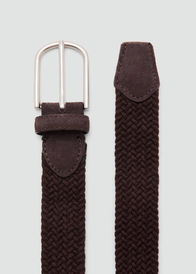 Mango Man riem bruin - Foto 3