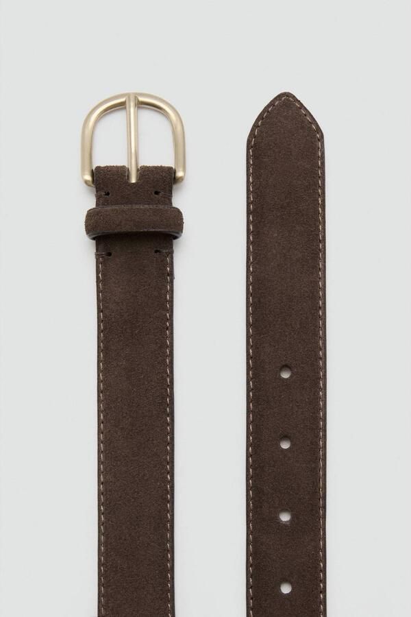 Mango Man riem bruin - Foto 3