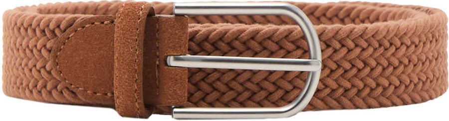 Mango Man riem cognac