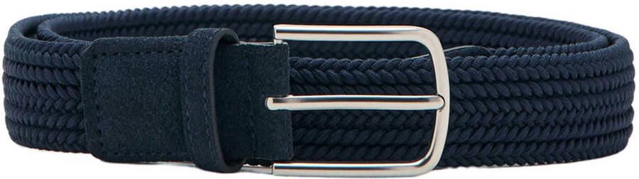 Mango Man riem donkerblauw