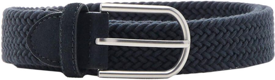 Mango Man riem donkerblauw