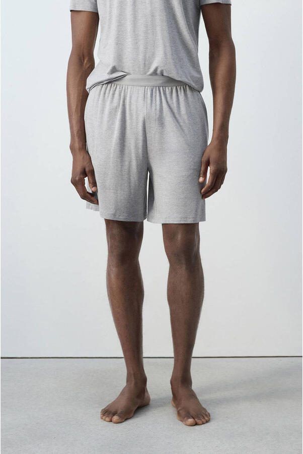 Mango Man shortama grijs - Foto 3